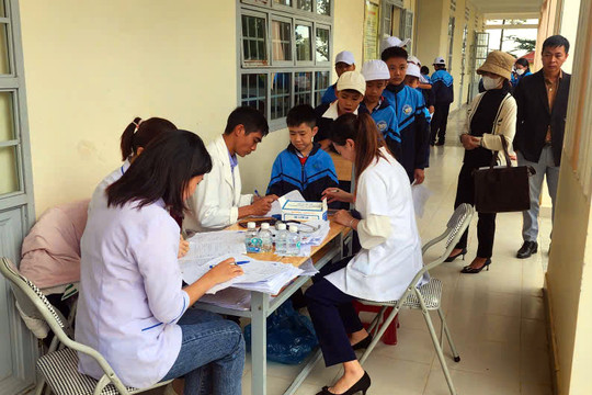 Nâng cao chất lượng chăm sóc, quản lý sức khỏe học sinh