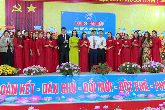Phụ nữ Quảng Trực - nòng cốt trong các phong trào thi đua yêu nước