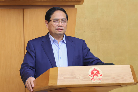 Thủ tướng Phạm Minh Chính chủ trì Hội nghị trực tuyến Chính phủ với địa phương