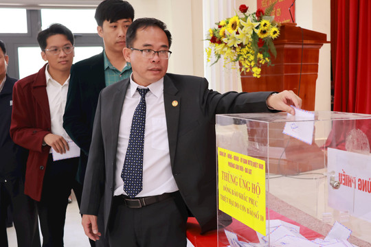 Phường Lâm Viên - Đà Lạt quyên góp hơn 255 triệu đồng hỗ trợ đồng bào vùng thiên tai