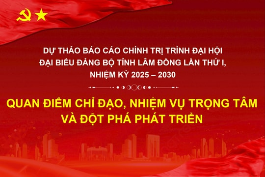 Quan điểm chỉ đạo, nhiệm vụ trọng tâm và đột phá phát triển