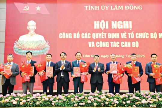 Lâm Đồng chú trọng công việc gốc của Đảng