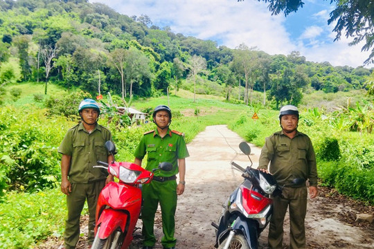 Giữ rừng, giữ bình yên ở Hàm Thạnh