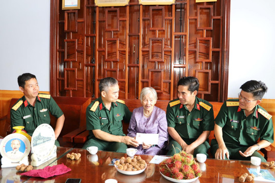 Thực hiện tốt chính sách hậu phương quân đội
