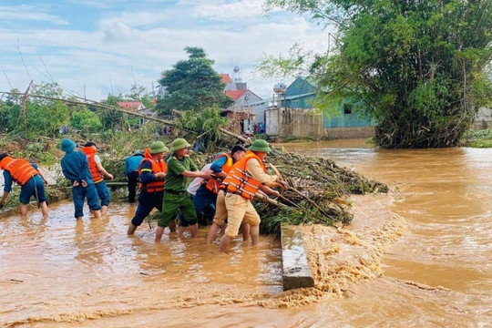 Hướng dẫn mức hỗ trợ cụ thể khắc phục thiệt hại do bão số 10 gây ra