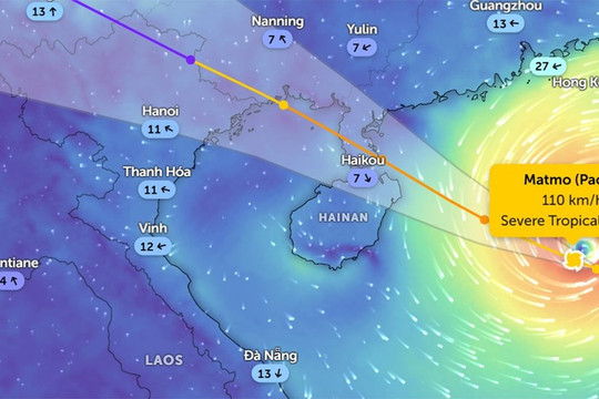 Công điện 188/CĐ-TTg: Chủ động ứng phó nguy cơ mưa lũ, lũ ống, lũ quét, sạt lở đất do ảnh hưởng của bão số 11