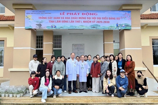 Chung tay xây dựng cơ sở y tế xanh, sạch, đẹp