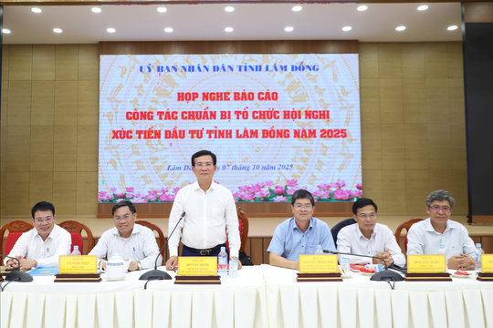 Lâm Đồng bảo đảm Hội nghị Xúc tiến đầu tư diễn ra thành công với nhiều dấu ấn