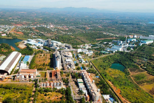 Nhân Cơ hướng tới trung tâm công nghiệp alumin xanh - hiện đại