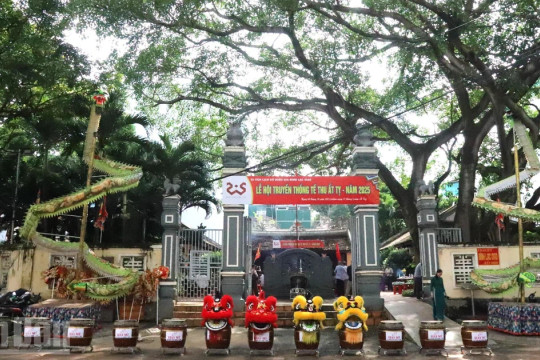 Giữ gìn "nét xưa" trong nghi Lễ Tế thu Ất Tỵ