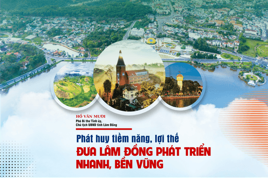 Phát huy tiềm năng, lợi thế đưa Lâm Đồng phát triển nhanh, bền vững