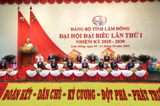 Thông cáo báo chí phiên trù bị Đại hội đại biểu Đảng bộ tỉnh Lâm Đồng lần thứ I, nhiệm kỳ 2025 - 2030