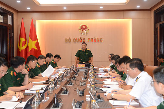 Thượng tướng Phạm Hoài Nam chủ trì Hội nghị triển khai đóng tàu tên lửa cho lực lượng Hải quân