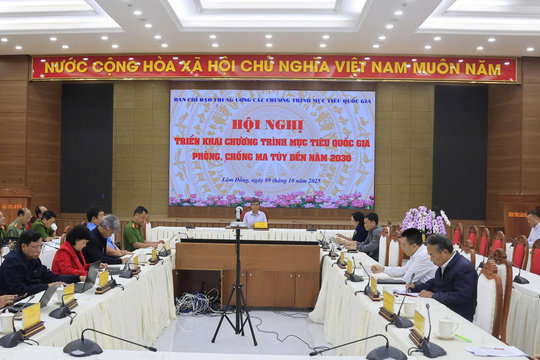 Triển khai Chương trình mục tiêu quốc gia phòng, chống ma túy đến năm 2030