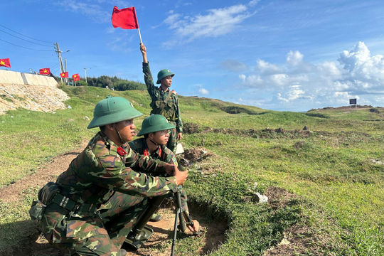 Phú Quý tổ chức thành công diễn tập sẵn sàng chiến đấu