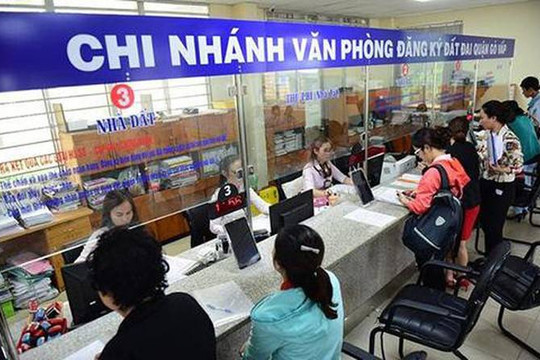 Cập nhật số lượng Văn phòng đăng ký đất đai và Chi nhánh