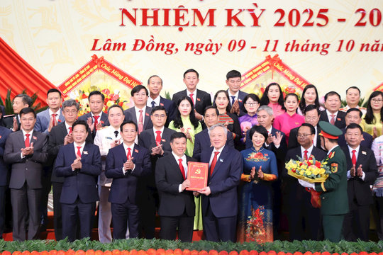 Hình ảnh phiên Khai mạc Đại hội đại biểu Đảng bộ tỉnh Lâm Đồng lần thứ I, nhiệm kỳ 2025 - 2030