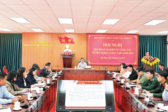 Vai trò công tác tư tưởng và dân vận trong giai đoạn mới