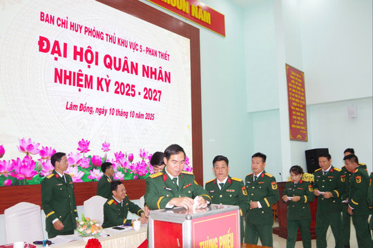 Phòng thủ Khu vực 5 - Phan Thiết đoàn kết, nâng cao sức mạnh chiến đấu