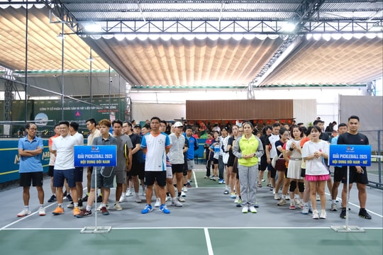 Hơn 120 vận động viên tranh tài Giải Pickleball thanh niên Lâm Đồng 2025