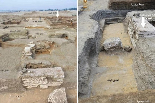 Pháo đài cổ ở Sinai hé lộ sức mạnh quân sự của Ai Cập thời Tân Vương quốc