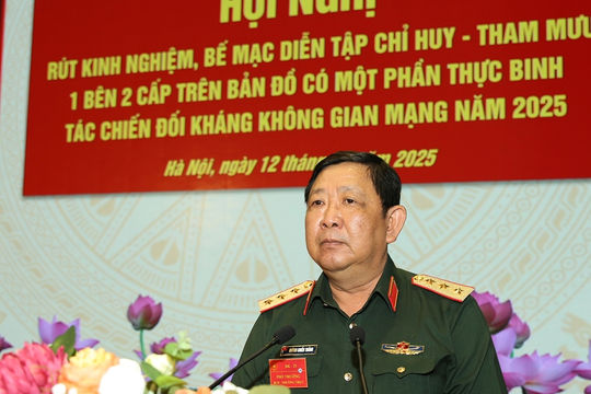 Bế mạc diễn tập tác chiến đối kháng không gian mạng năm 2025