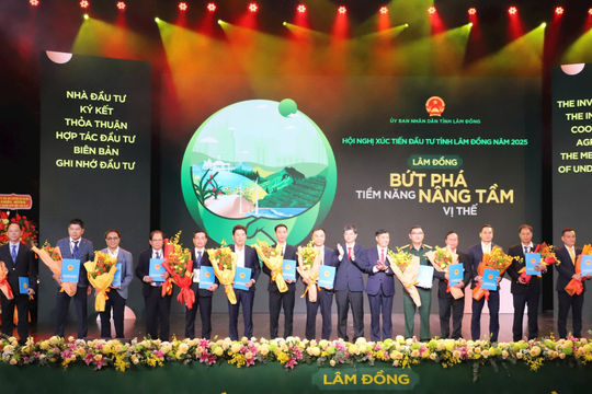 Lâm Đồng ký kết thỏa thuận ghi nhớ hợp tác với 12 nhà đầu tư