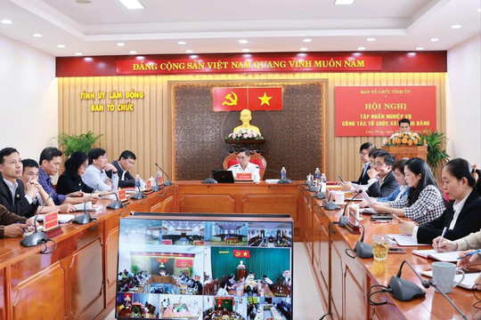 Xây dựng Ðảng trong sạch, vững mạnh - nền tảng để Lâm Ðồng phát triển bền vững