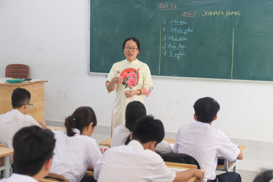 Xây dựng văn hóa ứng xử trong trường học