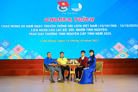 Tuổi trẻ Lâm Đồng tự hào tiếp bước 69 năm truyền thống Hội LHTN Việt Nam
