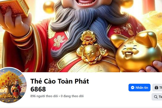 Công an Lâm Đồng thông báo truy tìm bị hại vụ lừa đảo “thẻ cào may mắn” trên Facebook