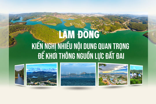 Lâm Đồng kiến nghị nhiều nội dung quan trọng để khơi thông nguồn lực đất đai