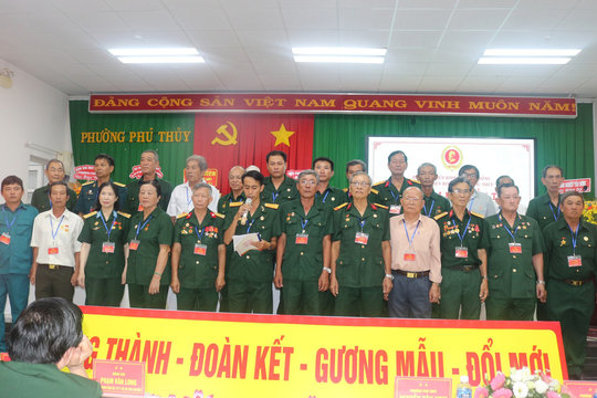 Hội Cựu chiến binh phường Phú Thủy phấn đấu 95% cơ sở hội đạt vững mạnh toàn diện