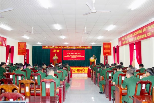 Lâm Đồng khai giảng lớp tiếng M’nông cho cán bộ, sĩ quan LLVT tỉnh