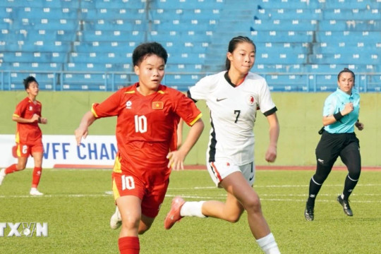 Đội tuyển nữ Việt Nam giành vé tham dự vòng chung kết U17 nữ châu Á 2026
