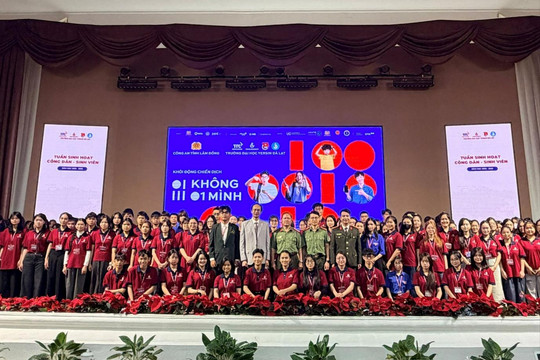 Lâm Đồng khởi động chiến dịch "Không một mình"