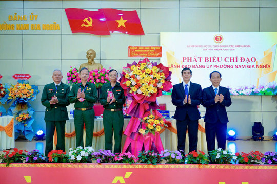 Cựu chiến binh phường Nam Gia Nghĩa thi đua xây dựng tổ chức hội vững mạnh