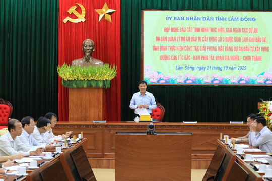 Lâm Đồng đẩy mạnh giải ngân các dự án trọng điểm khu vực phía Tây