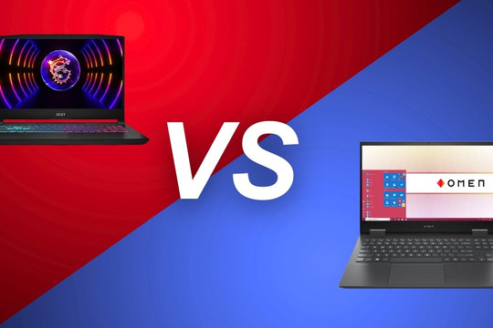 Laptop HP Omen vs MSI Katana 15 - Tinh tế, lịch lãm đầy cuốn hút