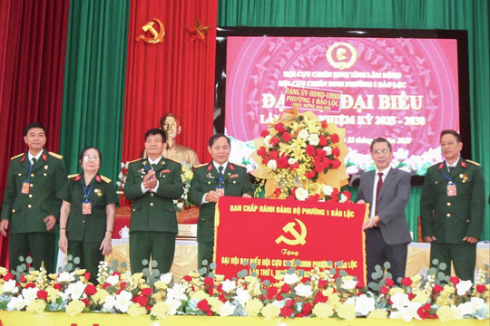 Hội Cựu Chiến binh phường 1 Bảo Lộc củng cố tổ chức, xây dựng Hội vững mạnh toàn diện