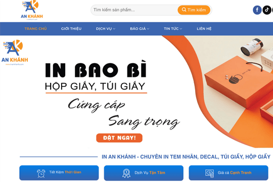 Checklist kiểm tra chất lượng hộp giấy sau khi in tại In An Khánh