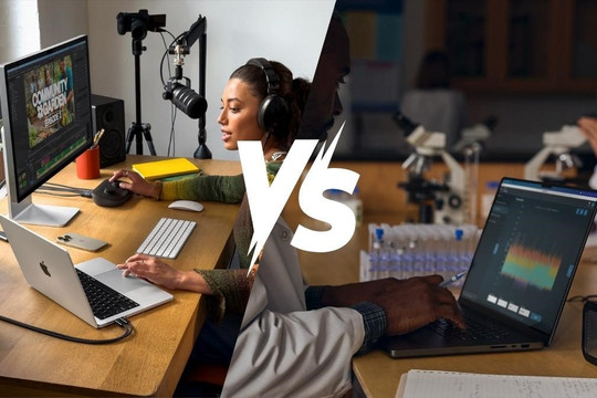 Macbook Pro 14 inch M5 vs Macbook Pro 14 inch M4 có gì khác biệt?