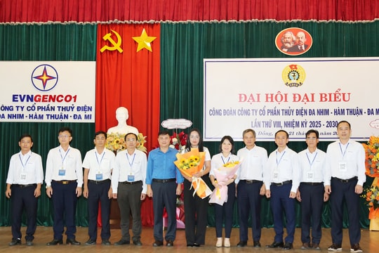 Đại hội Công đoàn Công ty ĐHĐ nhiệm kỳ 2025 - 2030 thành công tốt đẹp