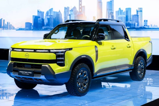 Đánh giá Nissan Frontier PHEV: Bán tải lai cắm sạc xuất khẩu