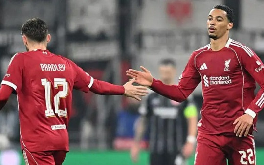Liverpool 5-1 Frankfurt: Phác thảo tương lai dưới Slot