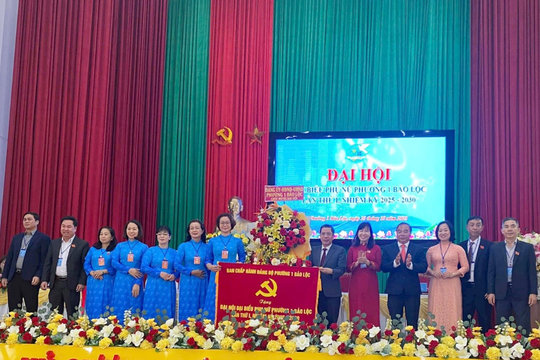 Phụ nữ Phường 1 Bảo Lộc tiếp tục đổi mới toàn diện về tư duy, nội dung, phương thức hoạt động