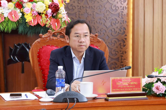 Lâm Đồng triển khai văn bản mới về công tác tổ chức xây dựng Đảng