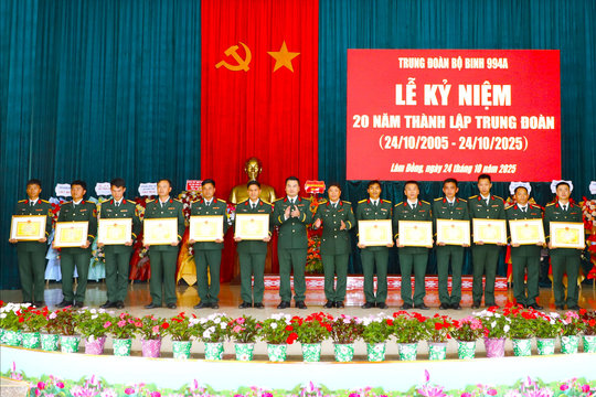 Trung đoàn Bộ binh 994A - Hai thập kỷ xây dựng, chiến đấu và trưởng thành