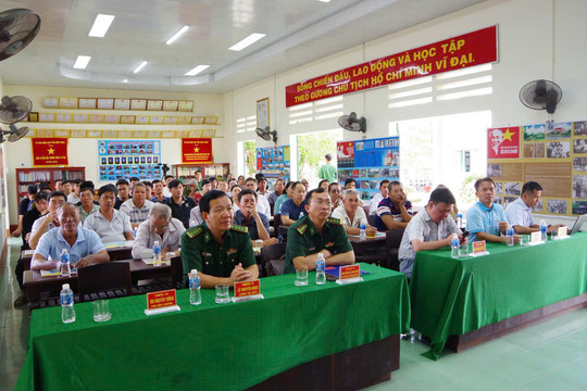Gần 300 ngư dân Lâm Đồng được tuyên truyền về khai thác, đánh bắt trên biển