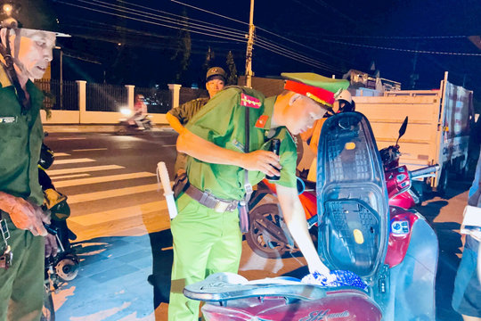Tăng cường kiểm tra, xử lý nghiêm vi phạm nồng độ cồn tại Hàm Tân và La Gi